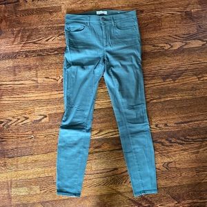 Loft Jeggings Skinny Pant - Green 26/2